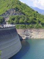 La diga della Valvestino