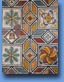 Domus di Dionisio: mosaico con losanghe colorate