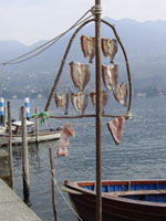 Monte Isola: essicazione del pesce