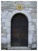 Pieve di San Pancrazio, il fianco nord (l'ingresso)