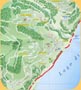La cartina dei 18 comuni di Tremosine