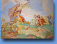 Affresco del Savani all'interno della Casa Museo